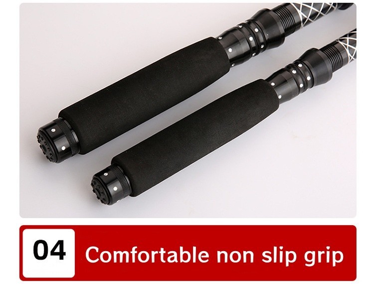 Portable Telescopic Fishing Rods Carbon Fiber Trout Travel Rod Lightweight Pole