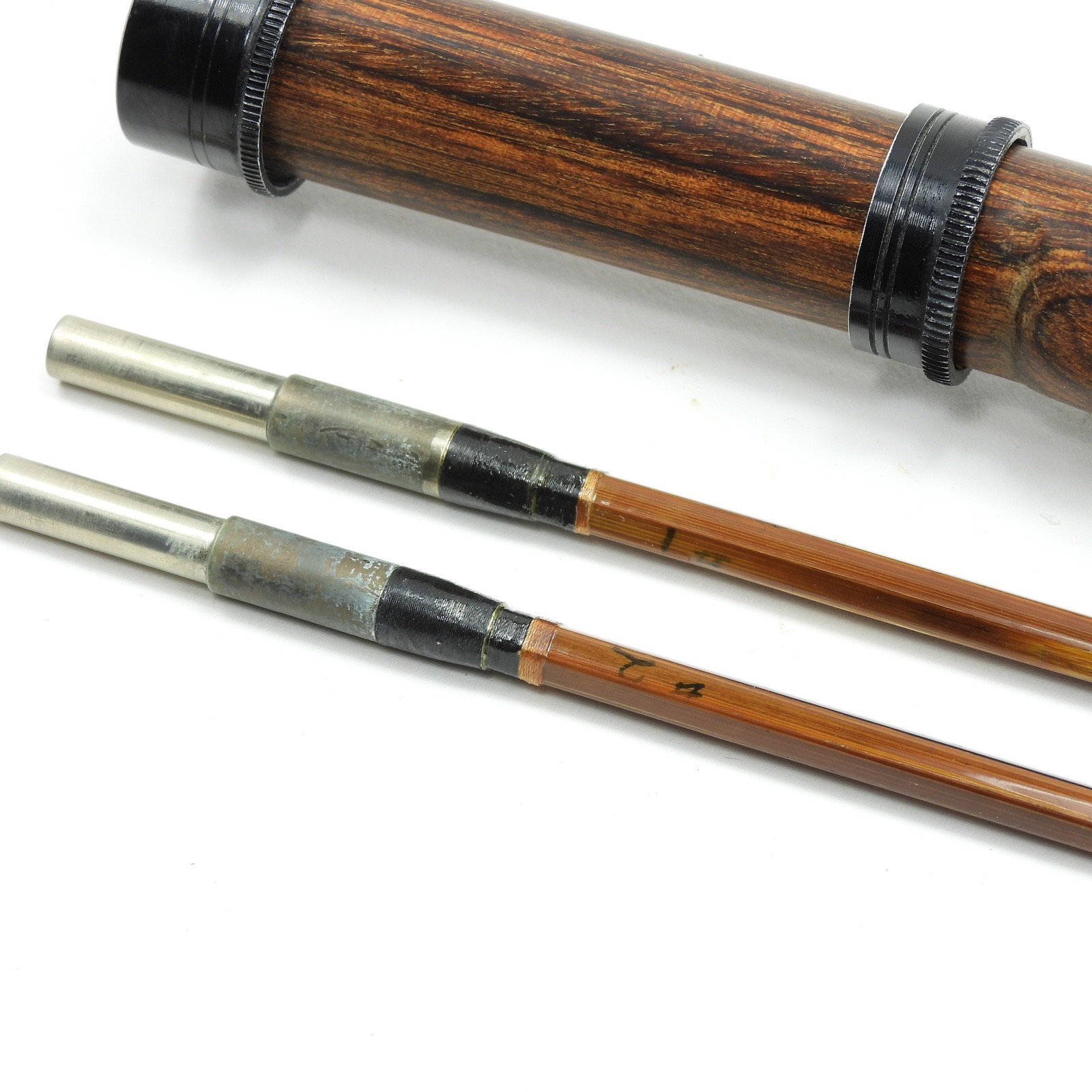 Unknown Maker Bamboo Fly Fishing Rod. 6’ 6”. 4wt. W/ Tube & Sock.