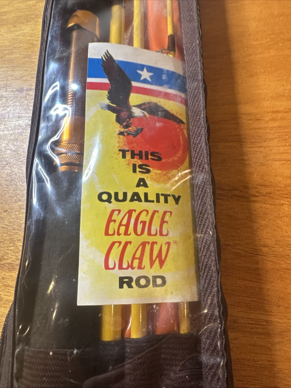 EAGLE CLAW Pack It Rod Spin /Fly 7’6″ 4Pc Medium #PK601-76 Great Condition. NEW