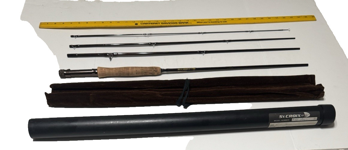 St. Croix Imperial Graphite Fly Rod PTF-906-7 / 9′ 6/7 WT (1291)