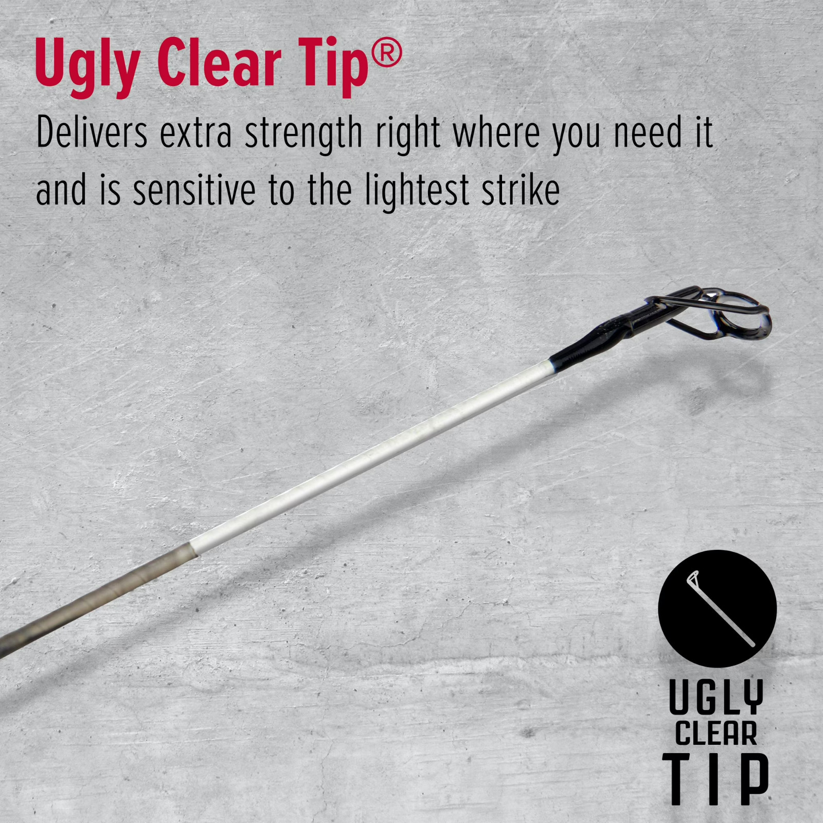 Ugly Stik Catfish Special Spinning Rod, 10′ Medium Heavy Fishing Rod, 2 Piece