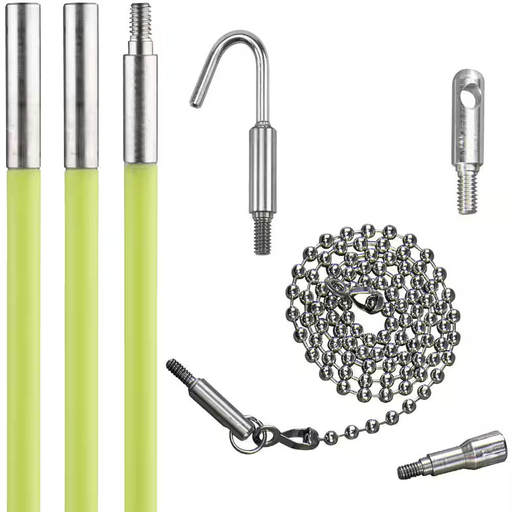 15 Ft. Mid-Flex Glow Fish Rod Set