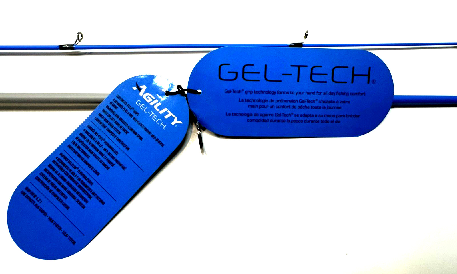SHAKESPEARE AGILITY Gel-Tech SPINNING RODS 7′ AGGTSP702M Medium Line: 8-14