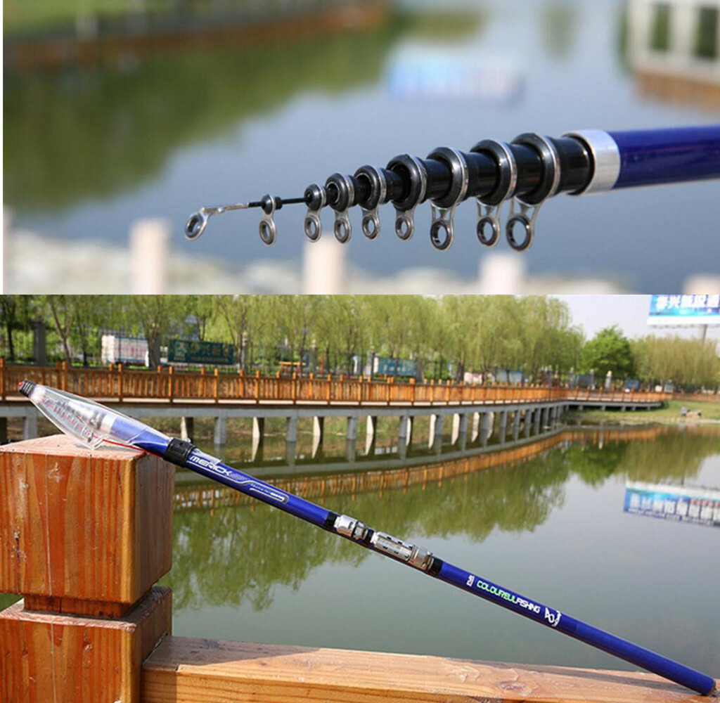 Telescopic Fishing Rods 3.6M-6.3M Carp Fishing Rods Hard Pole Carbon Fiber Rod