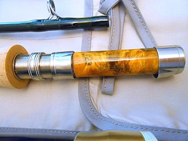 E.L. KEULING ROD CO 10′ 4WT. DOWN-LOCKING 4PC CARBON FIBER FLY ROD 2026 USA