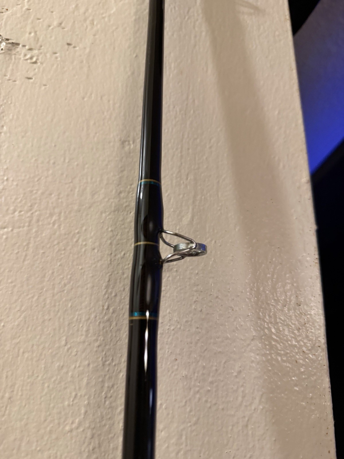 VINTAGE SHAKESPEARE TIDEWATER CONVENTIONAL BOAT ROD TW66 6/0 6’6″ 40-80 LB