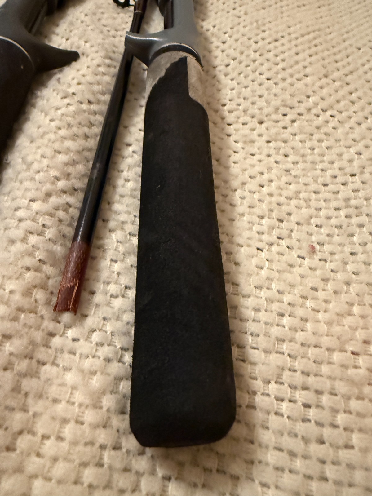 Zebco Red Rhino Spin Cast Rod Lot of 2 See Description