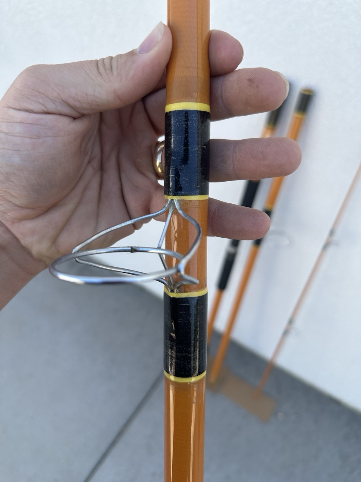 Kencor 415 Line Rate 15-30Lb Tenlew Magnaglas 4 Pc 15’ Fishing Rod Made In USA
