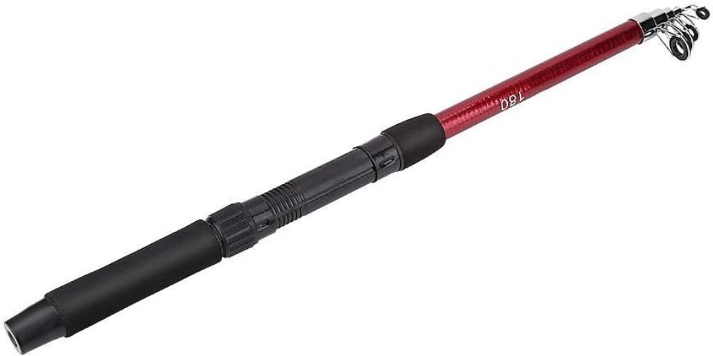 High Strength Telescopic Fishing Rod with Ceramic Guide Rings for Smooth Casting