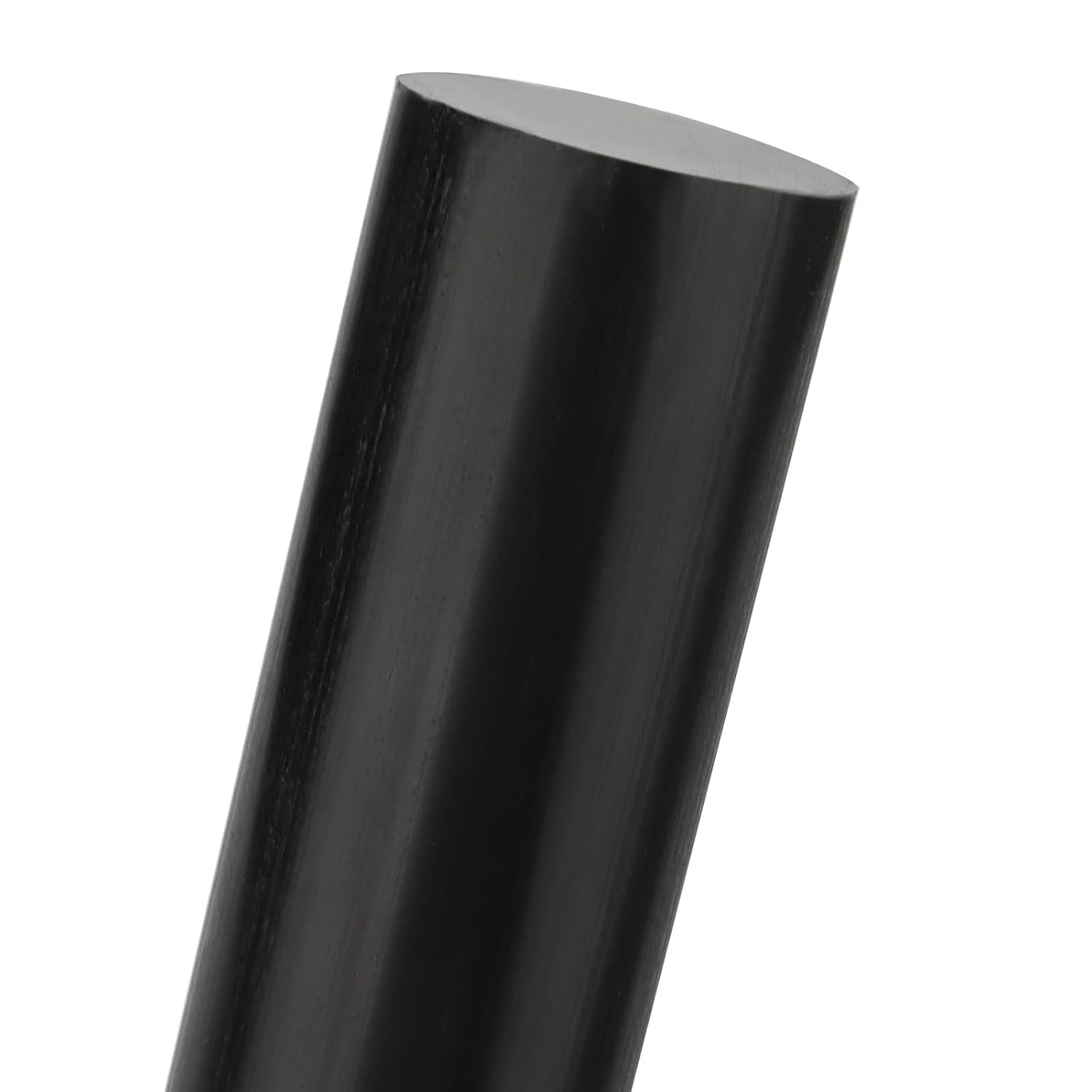2Pcs 1.57 x 11.8 Inch Black Round Acetal Copolymer Rods, Long Pom Plastic Rods,