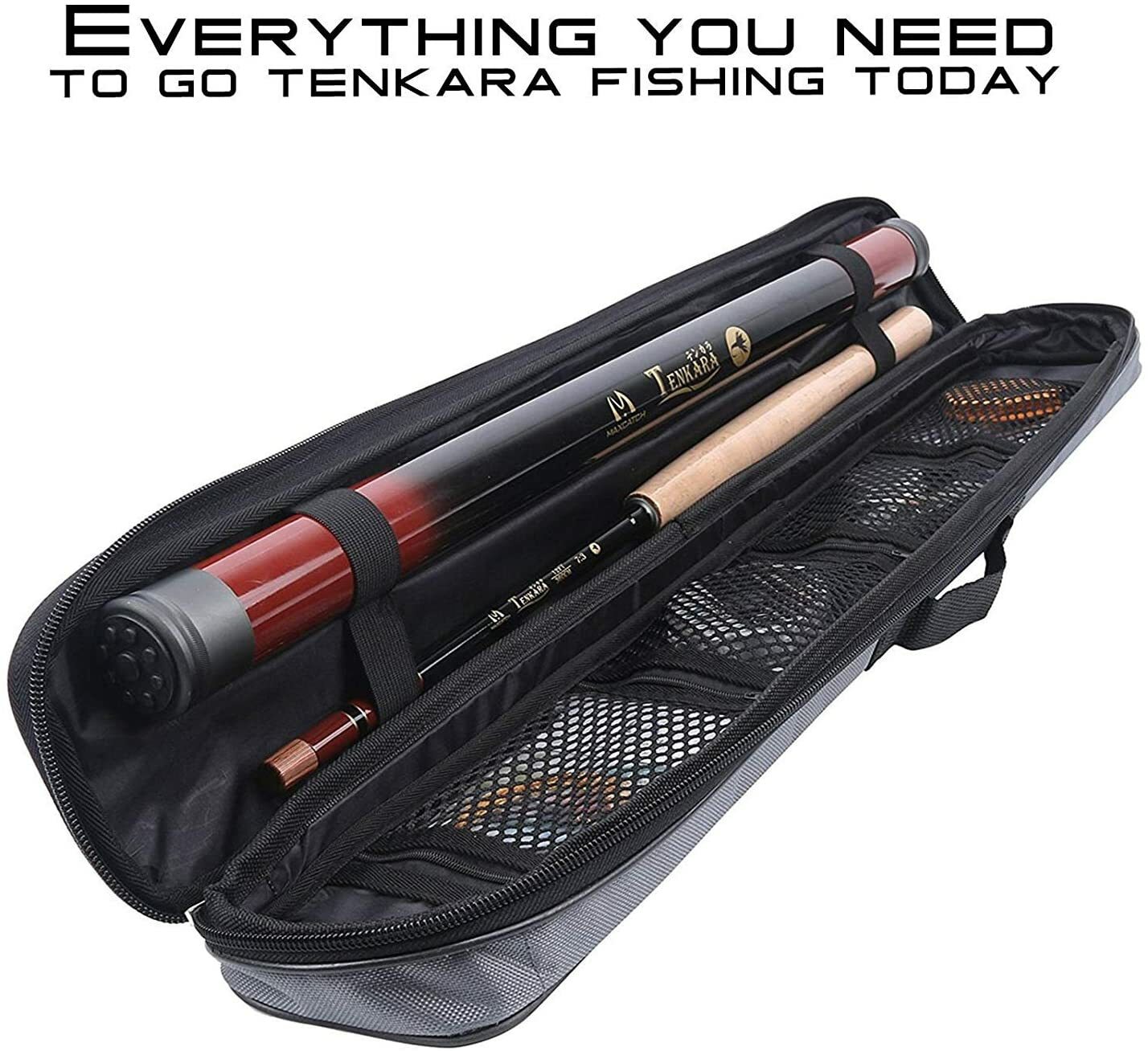 New Tenkara 10/11/12/13ft Fly Fishing Rod 7:3 Action Telescoping Pole Combo