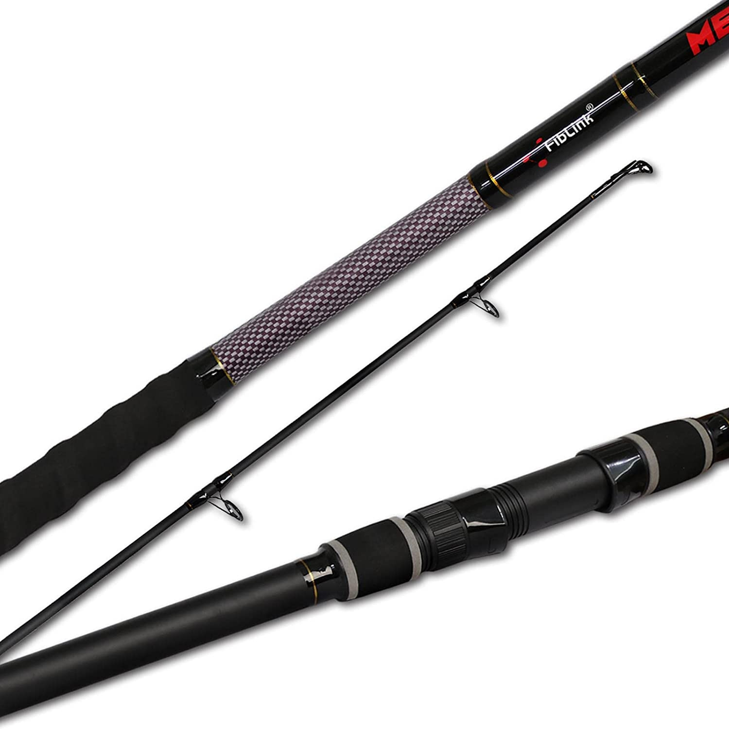 Surf Fishing Rod 2PC/3PC Travel Spinning Saltwater Pole 9’/10’/10’6″/12’/13’3″