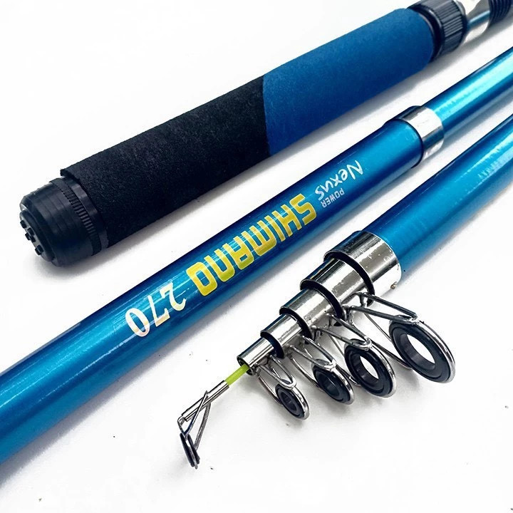 SHIMANO 270 Telescopic Fishing Rod – Portable Travel Rod – Lightweight & Durable