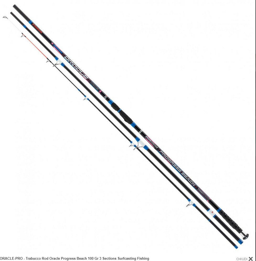 Trabucco Oracle Progress Beach beach 4.00m 4.20m 4.50m Beach ledgering rod