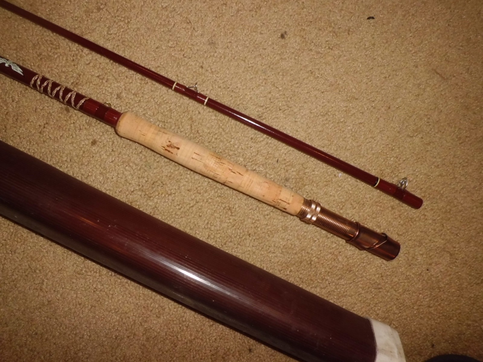 Vintage FENWICK Feralite FF90 9 Fly 9′ Rod made in USA- 9 fly wt. #L217930- MINT