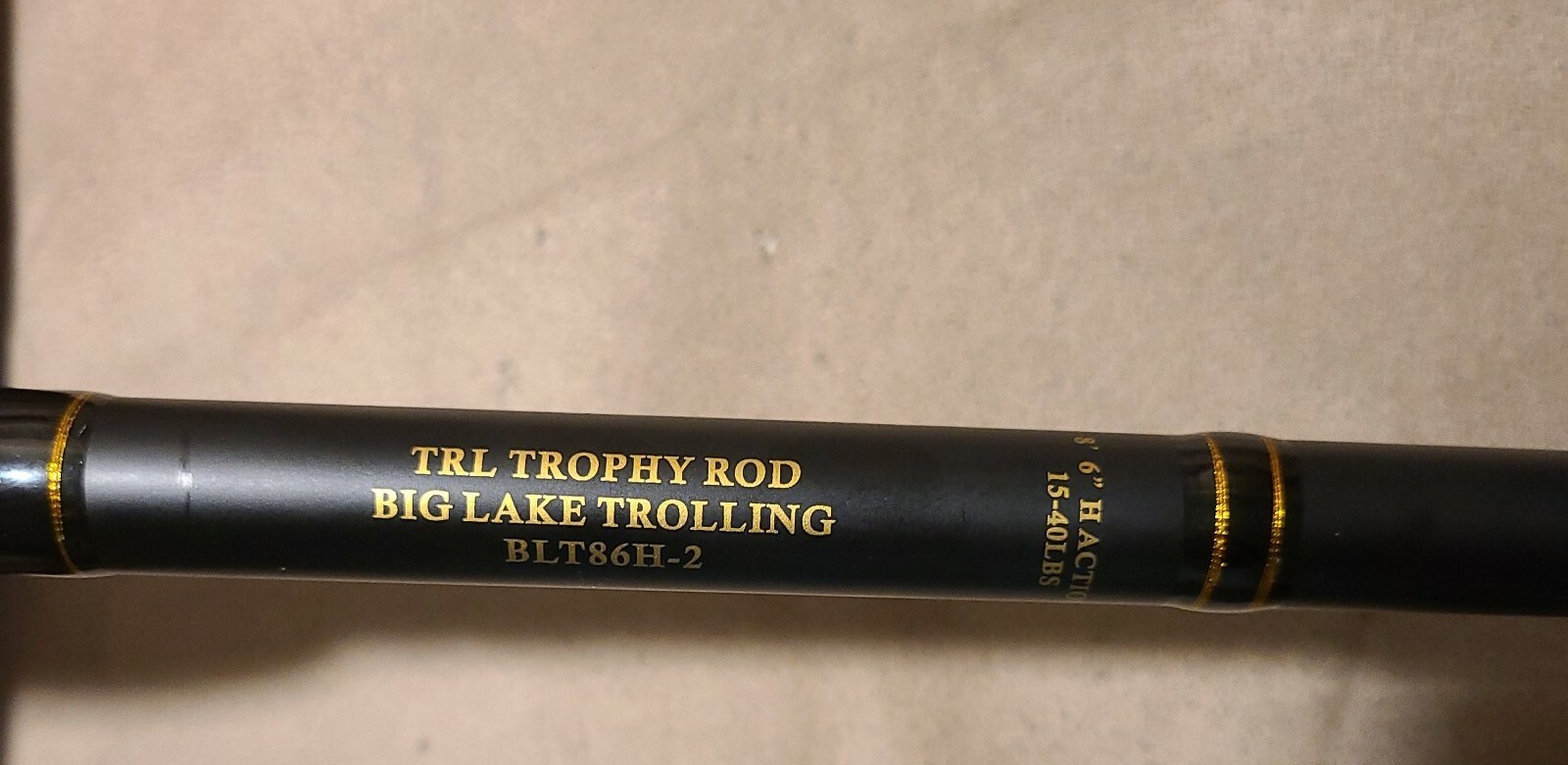 TRL Trophy Rod BLT86H-2 Heavy Action 8’6″ Trolling Fishing Rod/Pole NEW