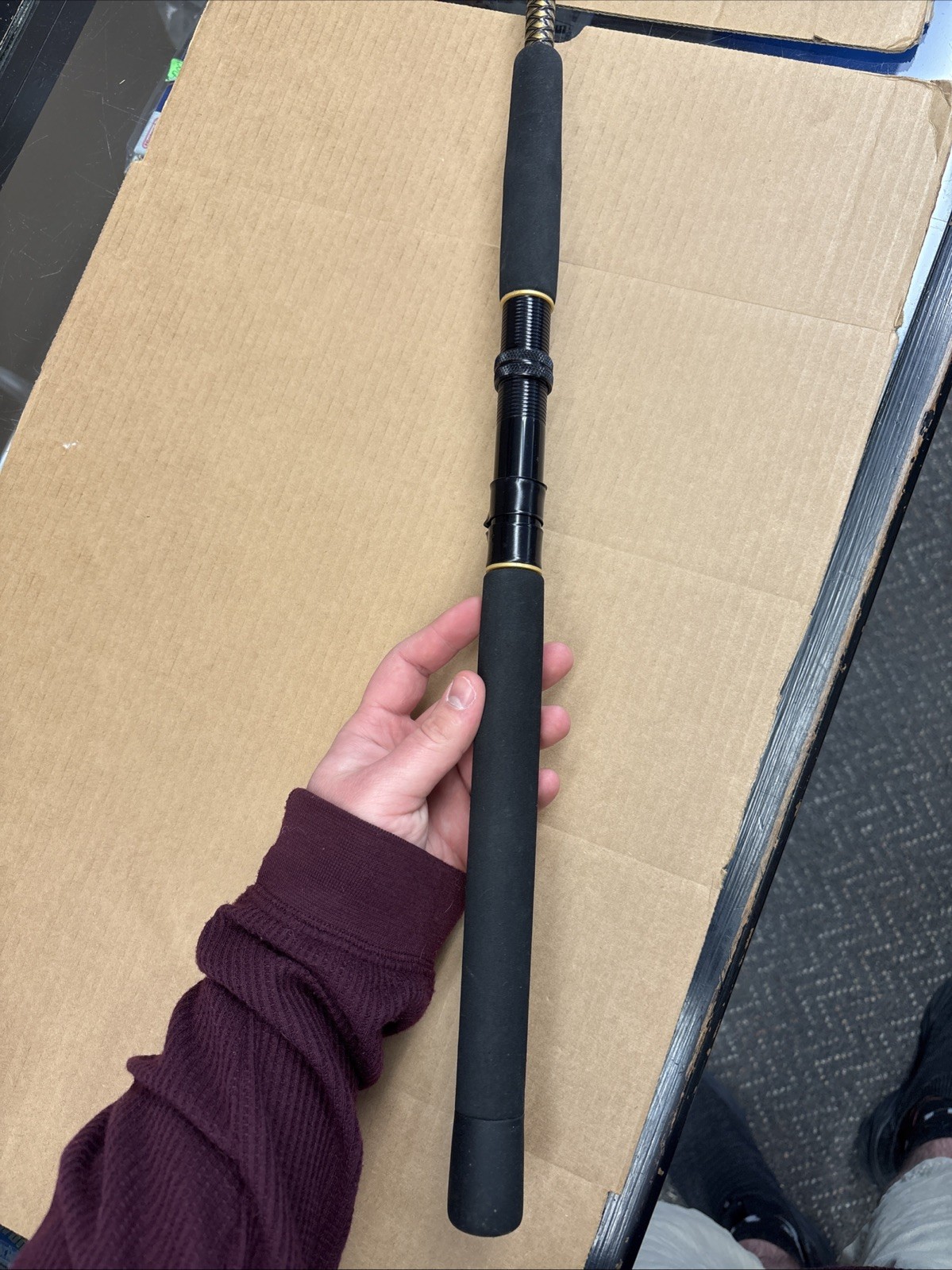 Shakespeare Sigma Supra TM BCF 1000 7’6 Heavy Action Fishing Rod 1 Piece