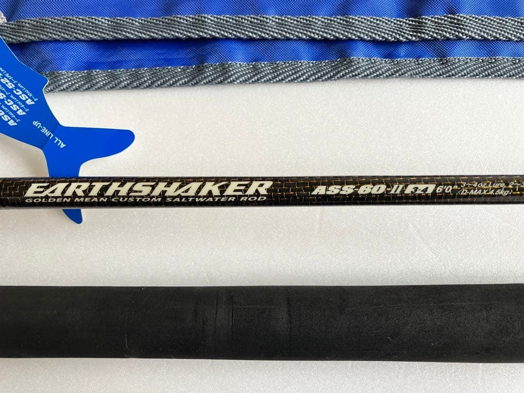 Golden Mean Earth Shaker II ASS-60-II All-round Jigging Rod 6ft unused