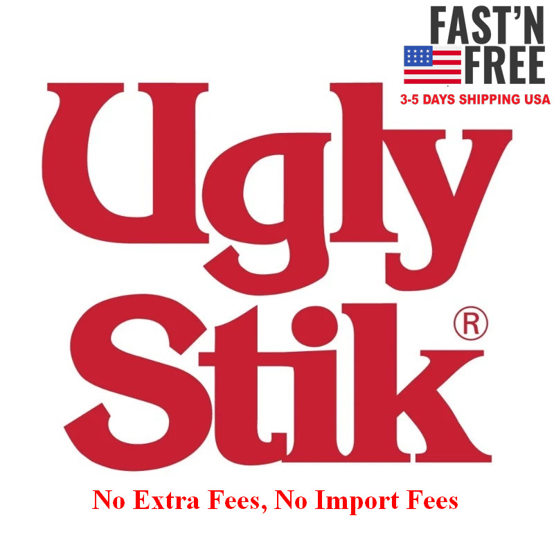 Ugly Stik LITE PRO Spinning Rod, 6′ Medium Heavy Fishing Rod, Fishing Pole, NEW