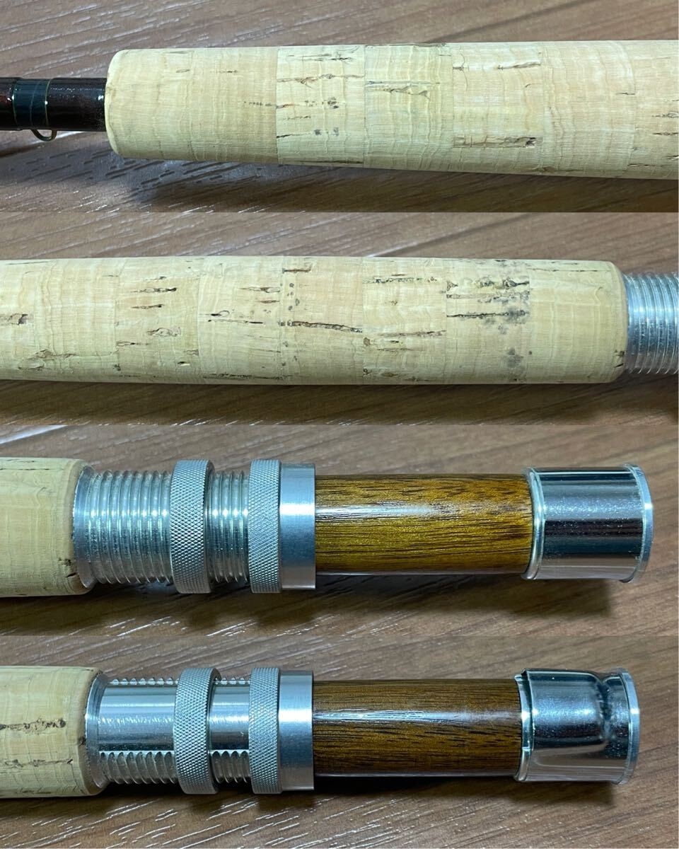 ORVIS Graphite RIVERMASTER 9.5ft 8 Fly Fishing Rod Early Red Label