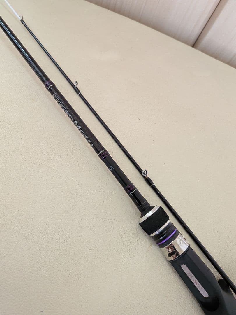 Gamakatsu LUXXE Speed Metal S B65M Spinning Rod 6.5ft Used Good Condition