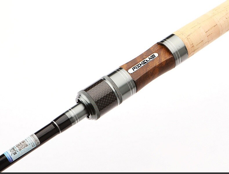 Carbon Fiber Lure Fishing Rod Spinning Casting Rod 1.8m Fishing Pole 2 Sections