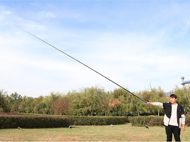 Ultra-light Carbon Fishing Rod Short Section Adjustable Stream Fishing Rod