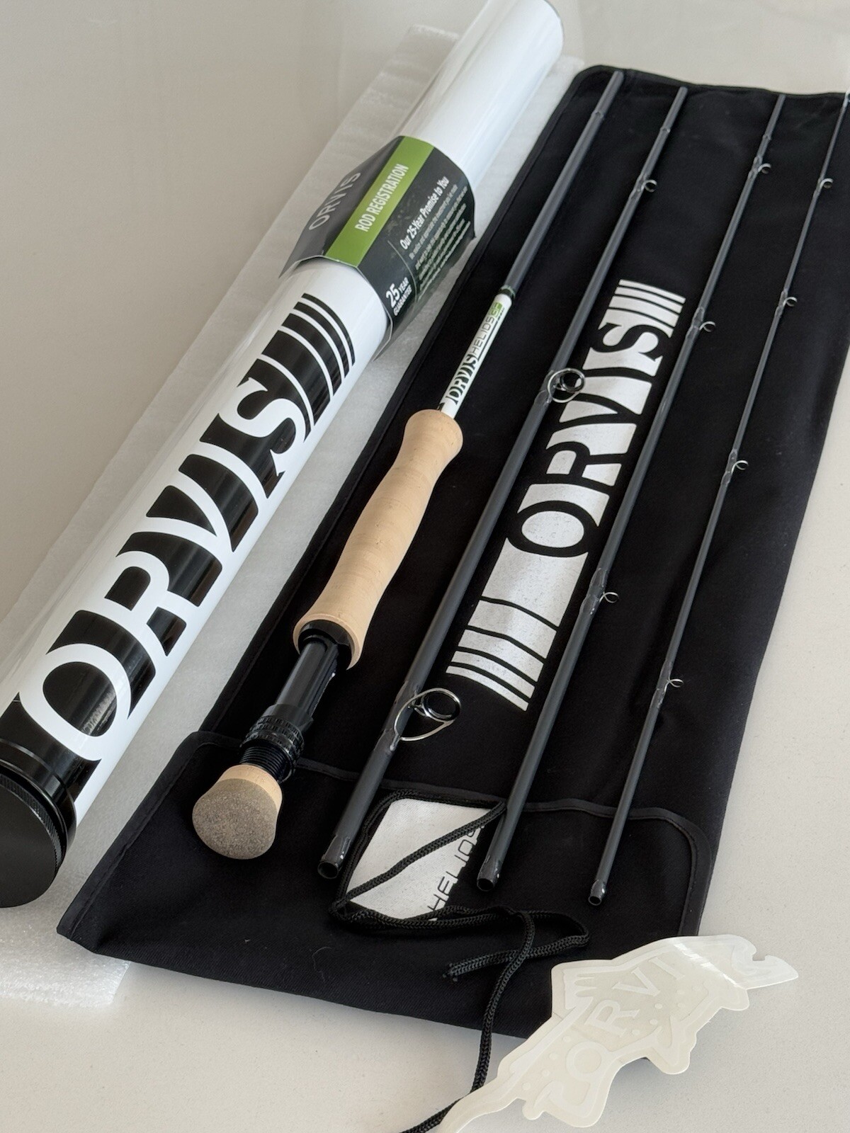 **BEAUTIFUL** 🔥 ORVIS HELIOS-3f 6wt 9’6”in~4pc Flyrod!! 🔥NEW🔥