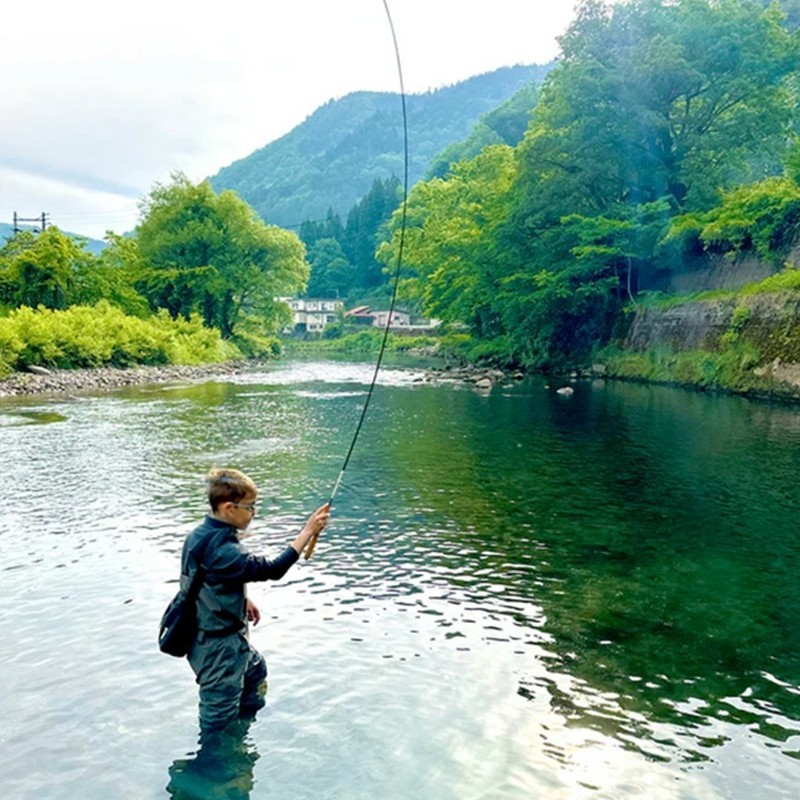 25cm Ultra Short Telescopic Fishing Rod Carbon Fiber Micro Ring Lightweight Pole