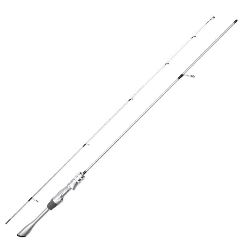 Fishing Rod Casting Spinning Travel Carbon Fiber Rod 2 Sections Ultra-Light Rod