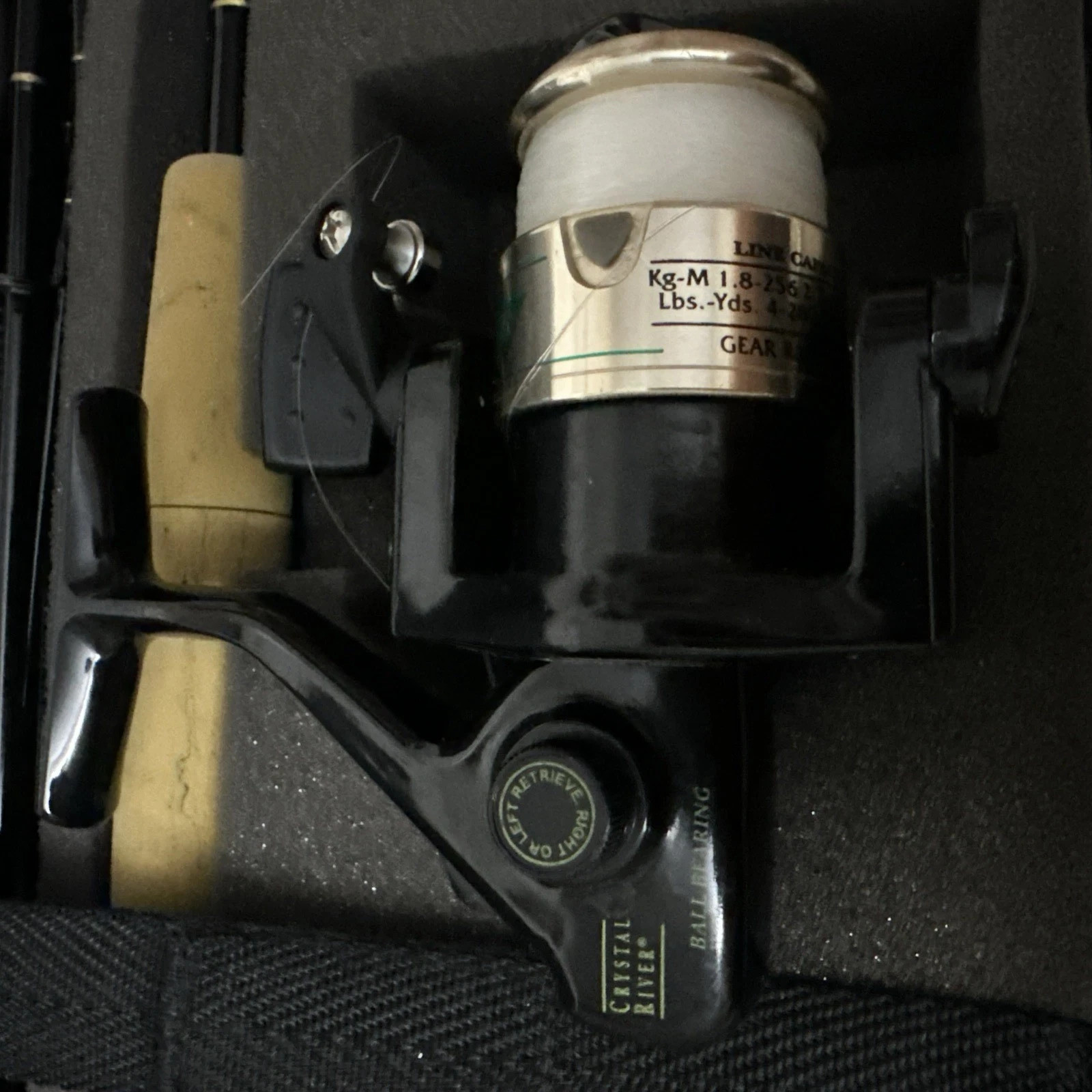 Crystal River CRE-77 Executive Travel Fly/Spin Rod Combo 520EP Reel Case