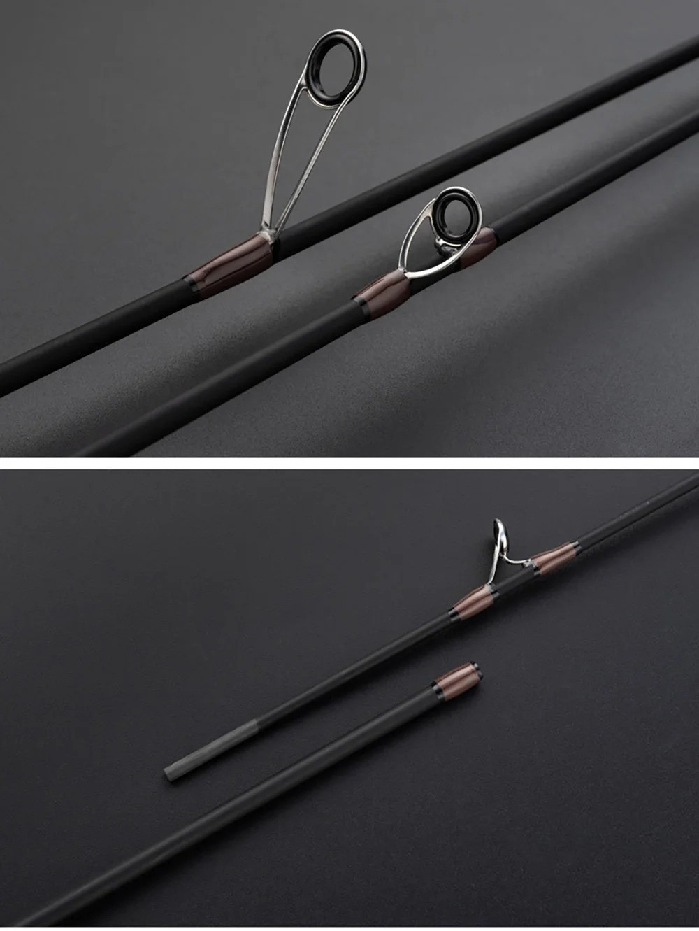 1.68M 1.8M Lure Fishing Rod Spinning Casting Rods Poles Carbon Fiber Pole Travel