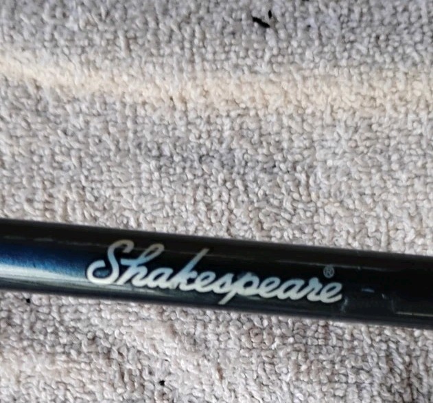 Shakespeare Firebird Bait Cast Fishing Rod And Reel Durango Graphite Rod 2 piece