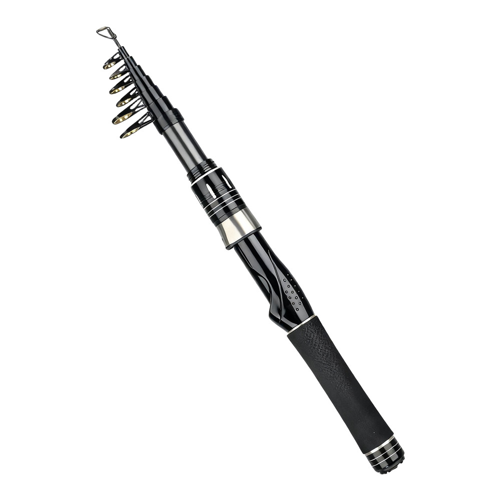 Ultralight Telescopic Carbon Fishing Rod 1.5M-2.4M Comfort Grip For mini sea rod