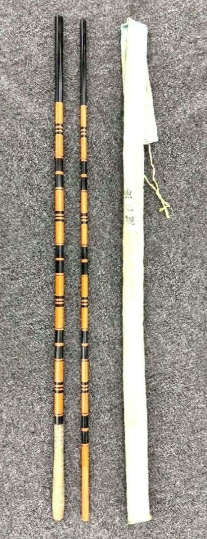 Gyoshinkan 13 Herabuna Spatula Fishing Rod with Storage Bag Used