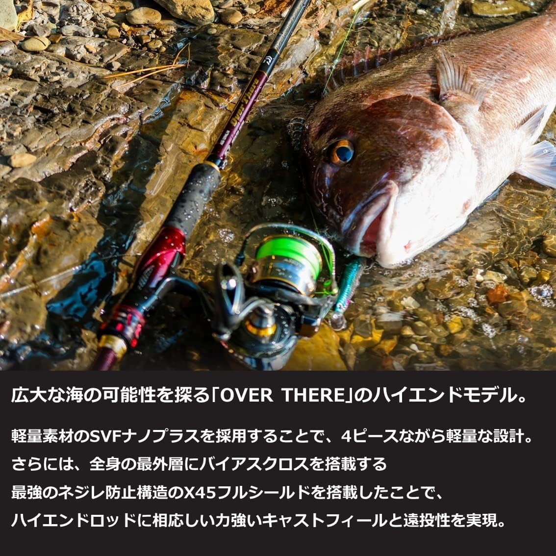 Daiwa 21 OVERTHERE AGS 97M 9ft Spinning Rod 7in NEW