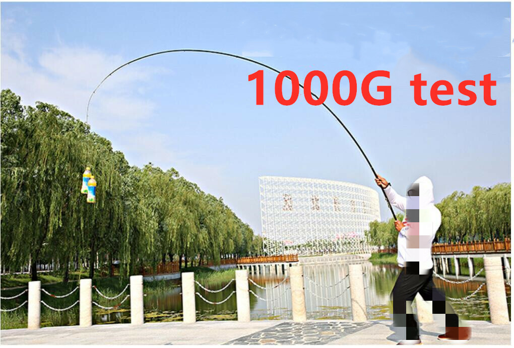 High Carbon Fiber Fishing Rods 2.7M-6.3M Rock Telescopic Rod Sea Spinning Poles
