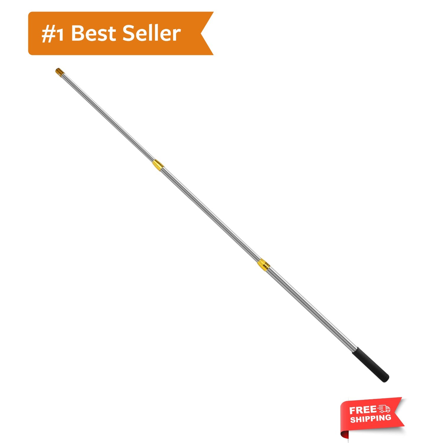 Long Stainless Steel Telescopic Rod ，Replaceable Harpoon, Telescopic Rod can …