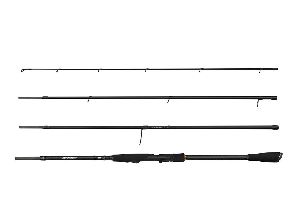 NEW 2026 Savage Gear Revenge SG2 Medium Game Travel 4-section Spinning Rod