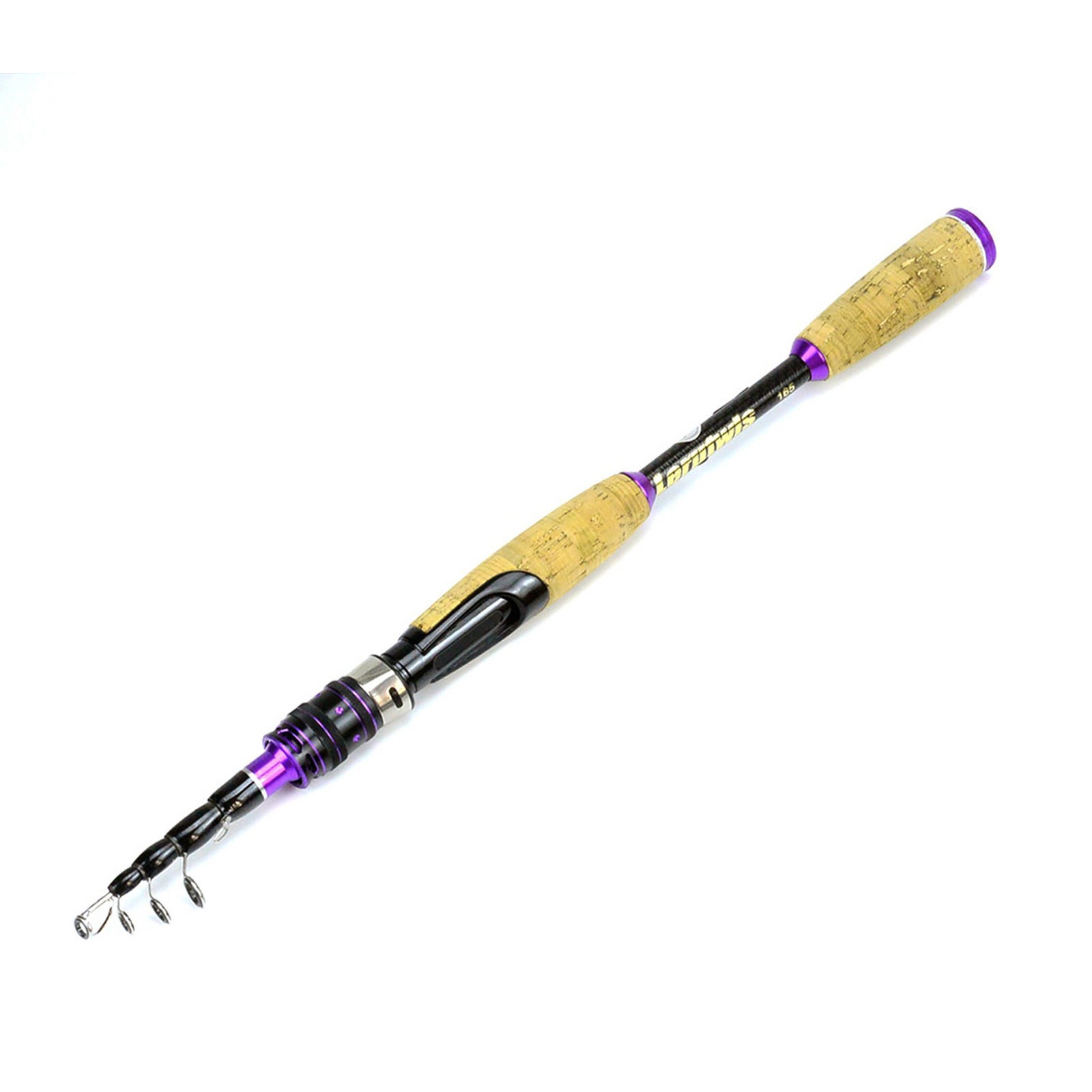 1.65M-2.7M Lure Pole Portable Telescopic Fishing Rods Carbon Rod M Power