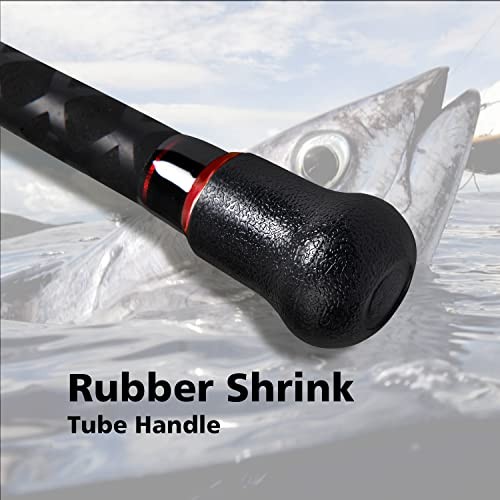 Surf Spinning Fishing Rod 2-Piece/4-Piece Graphite Travel Fishing Rod