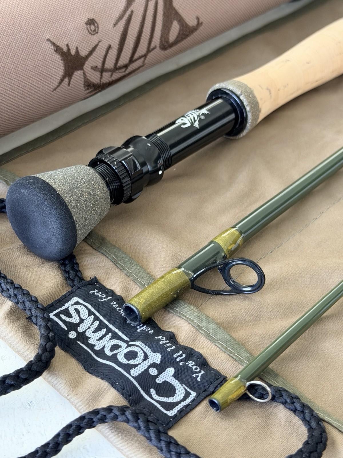 **BEAUTIFUL**~RARE~G LOOMIS SS SHORT STICK 8/9wt. 7’6”in fly rod🔥~LEGENDARY~🔥