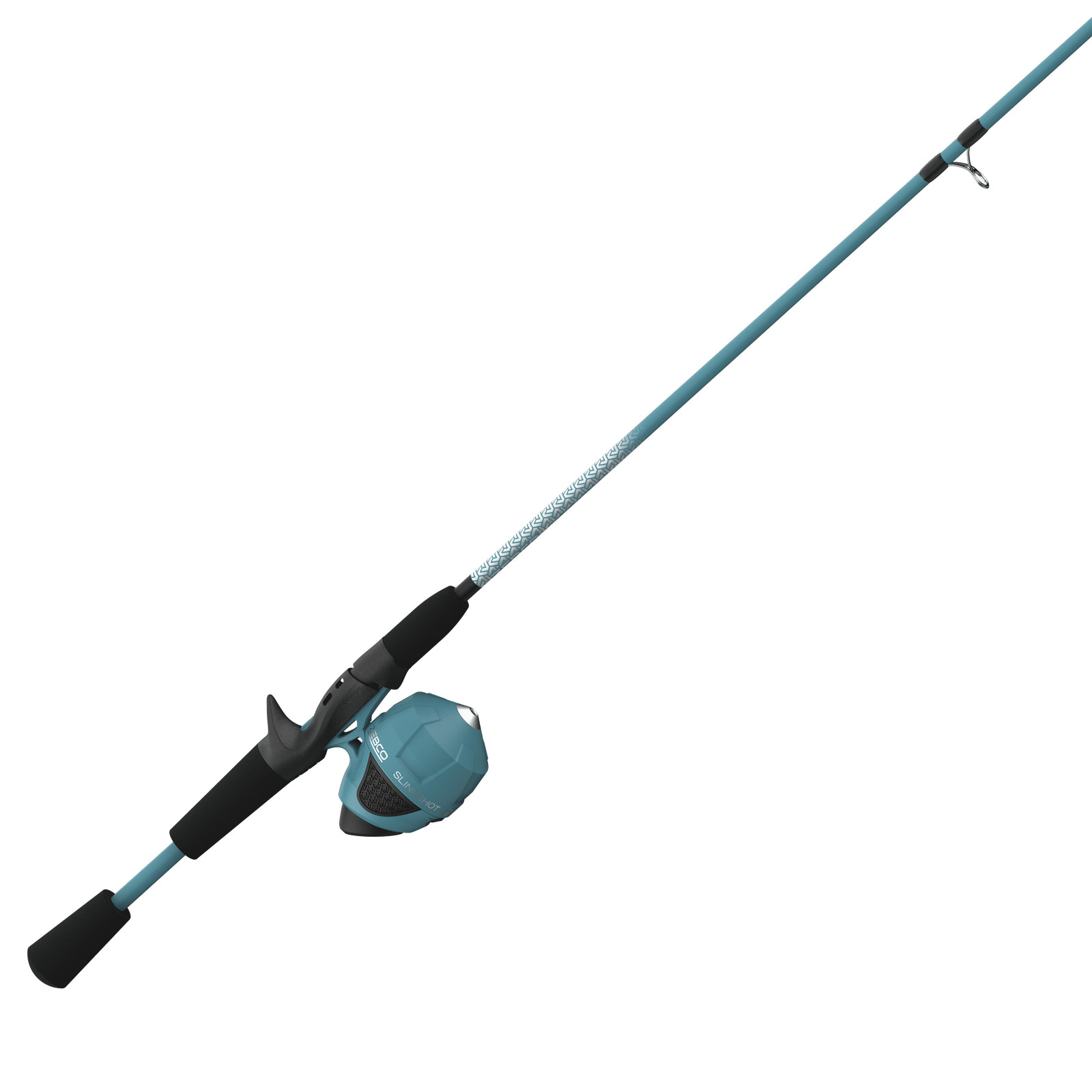 Spincast Fishing Rod & Reel Combo Durable 2-Piece Fishing Pole Easy to Use