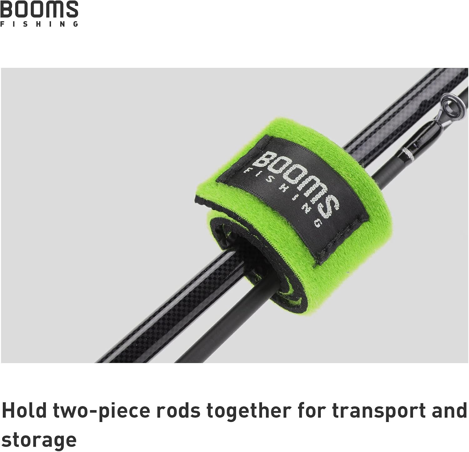 RS3 Fishing Rod Wrap Pole Straps， Hook & Loop Fishing Rod Belts, Fishing Rod Tie