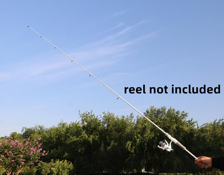 1.65M/1.8M Carbon Fiber Fishing Rod Spinning Casting Fishing Lure Pole 2 Section