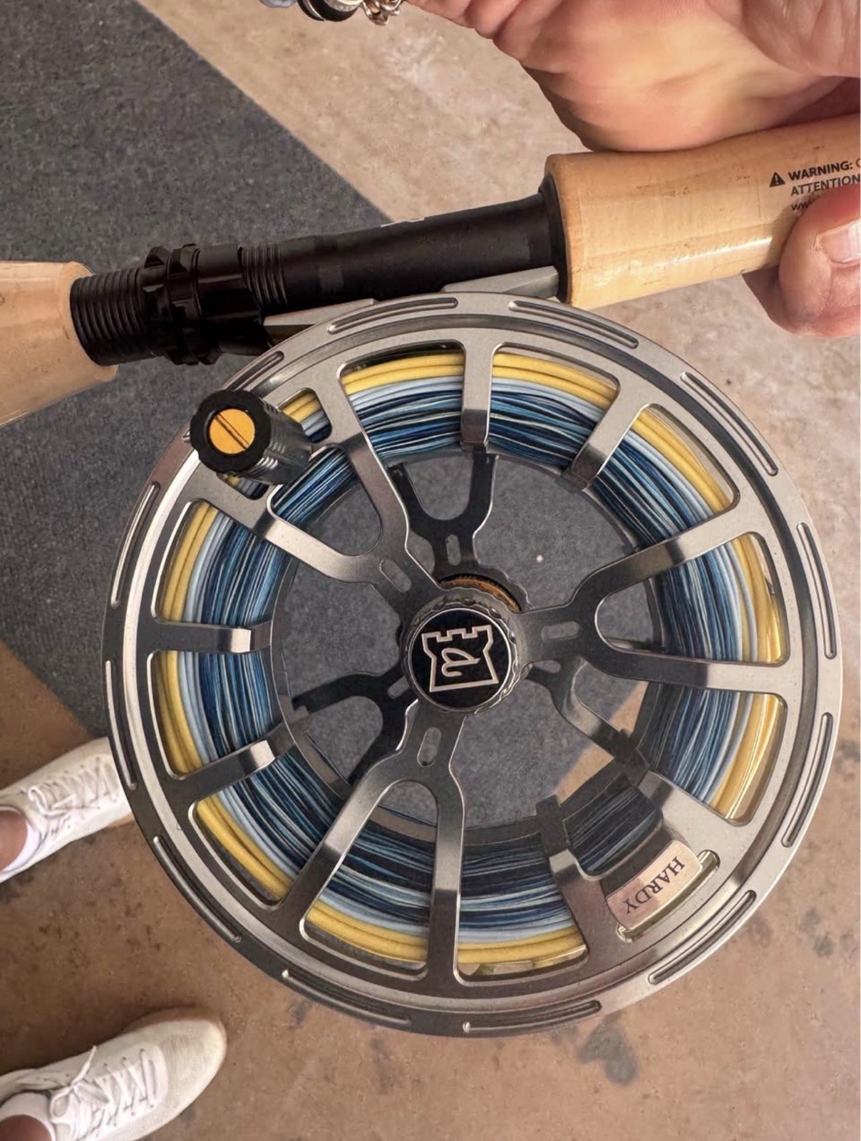 Hardy Marksman Z 9’ 9wt Fly Rod + Hardy Averon 9000 Reel – New/Unused