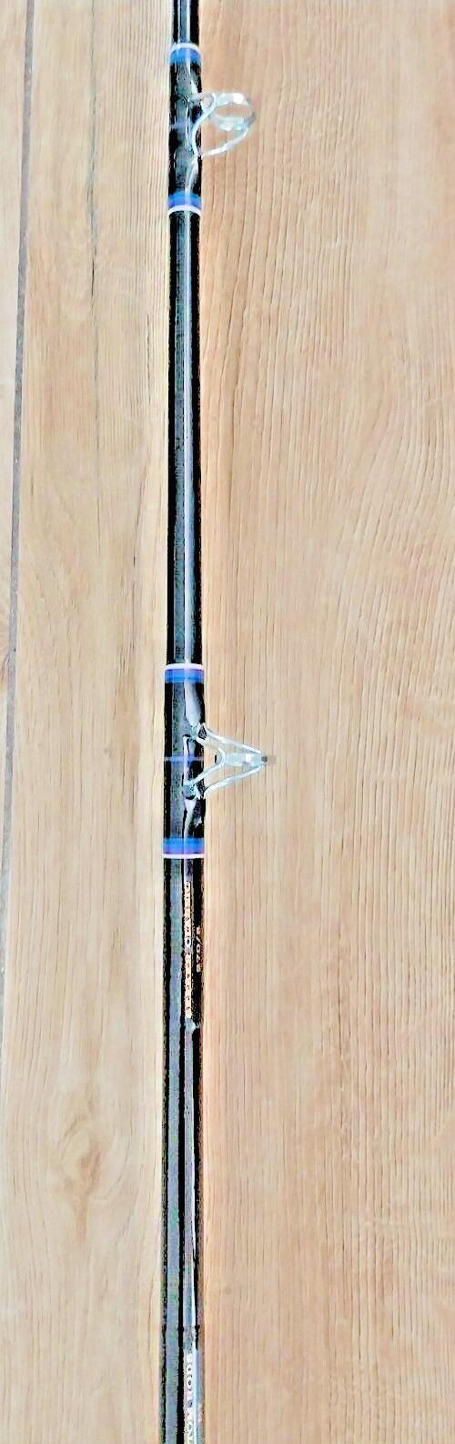 NEW CUSTOM WRAPPED -8 FT -SEEKER 270-8 CONVENTIONAL SALWATER ROD, CORK HANDLE