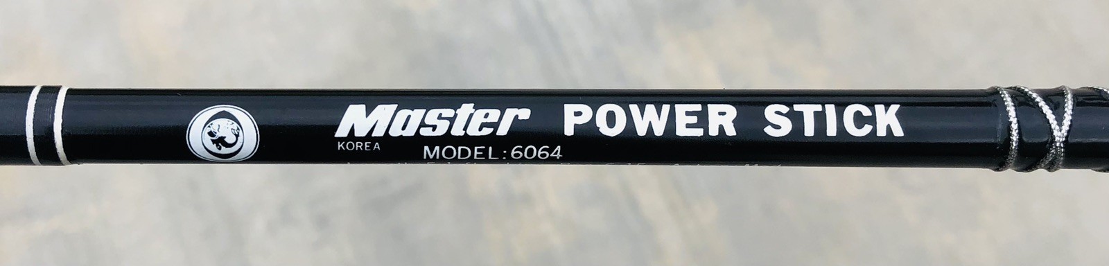 Master Power Stick Model 6064 Graphite 5’5” Fishing Rod 1 PC Line 6-15 lbs