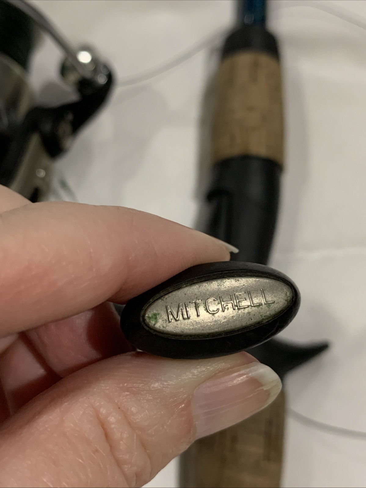 EUC Shakespeare Conquest Fishing Rod 6’ 2PC 6-12. Reel – Mitchell 300X Fair Cond
