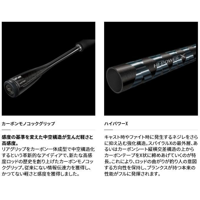 Shimano 21 ZODIAS Pack C66ML-5 Baitcasting Rod for Bass Multi-Piece Travel Rod
